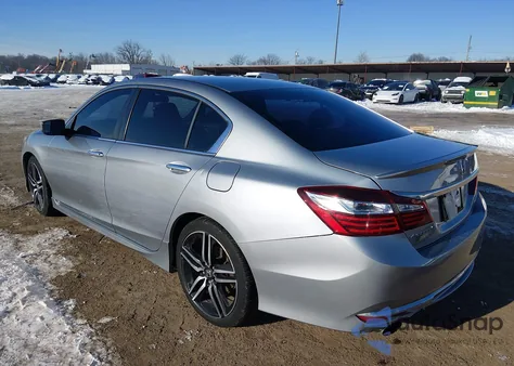 2017 Honda Accord Sport Se z USA, uszkodzony, nr VIN 1HGCR2F11HA024085
